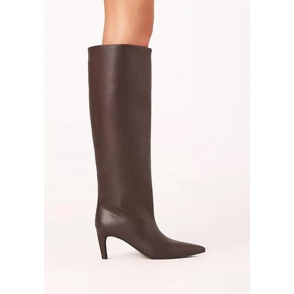 NEW BILLINI women whimsy knee high boots in chocolate